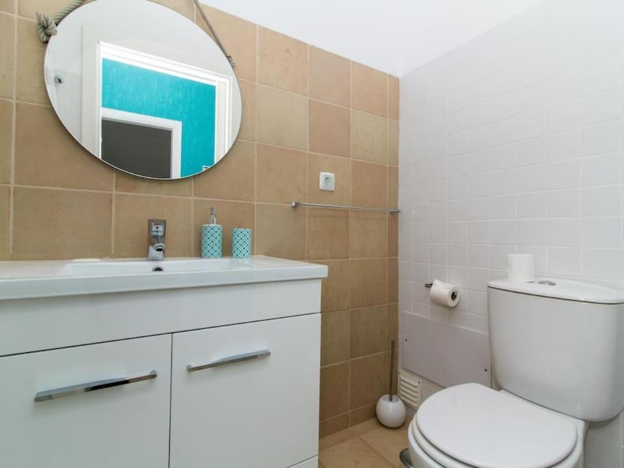 Rainbow House - Sea View & Pool & Garage & Garden & Albufeira Villa Ngoại thất bức ảnh