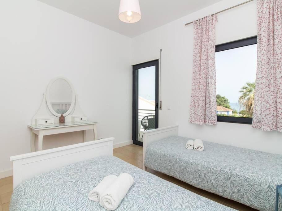 Rainbow House - Sea View & Pool & Garage & Garden & Albufeira Villa Ngoại thất bức ảnh